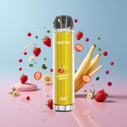 JNR Gold380 6000 Puffs Disposable Vape Jahoda Banán 6000 Puffs 1500mAh 13ml