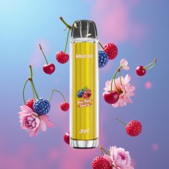 JNR Gold380 6000 Puffs Disposable Vape Modrá Malina Čerešňa 6000 Puffs 1500mAh 13ml