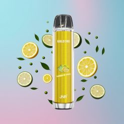 JNR Gold380 6000 Puffs Jednorázová Vape Citrón Lime, 1500mAh, 1.0ohm, 13ml