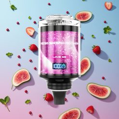 JNR Mega Shisha Hookah 100K Stolová Kompatibilita Láska 66, 100000 záberov, 60ml, 2200mAh