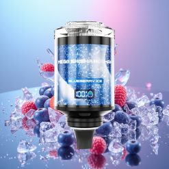 JNR Mega Shisha Hookah Stolová Kompatibilita Borovica s ľadom 100K 60ml 2200mAh