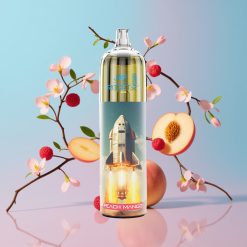 JNR Rocket-X 12400 Puffs Disposable Vape Broskyňa Mango, 25ml, RGB, 1.2ohm Mesh