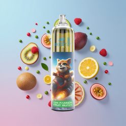 JNR Rocket-X 12400 Puffs Disposable Vape Kiwi Marakuja Guava, 25ml, Typ-C, RGB