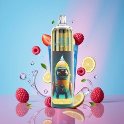 JNR Rocket-X 12400 Puffs Disposable Vape Modrá Malina Limonáda, 25ml, 850mAh, Typ-C