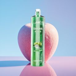 JNR Shisha Hookah 12000 Puffs Mrazené jablko 24ml 750mAh