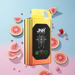 JNR Shisha Hookah Box 20500 Puffs Vodný Melón Jahoda Bubblegum, 25ml, 1000mAh, Typ-C