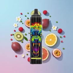 JNR Wolf Niplo 10000 Puffs Vášnivé Kivi Guava 20ml 650mAh Type-C