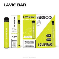 LAVIE BAR 800 ťahov V8H0315 | Vape E Cigareta melón kokosový