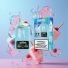 Razz Bar 40000 Puffs Disposable Vape MODRÁ MALINA ĽAD-JAHODA DYŇA BUBBLECUM 1.0Ω×2 Mesh Coil Type-C