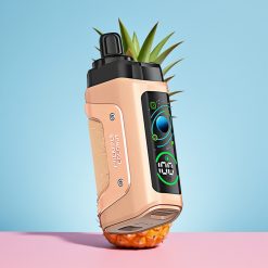 Razz Bar 45000 Puffs Disposable Vape Ananás Kokos, 650mAh, Typ-C, 20mg/ml