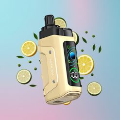 Razz Bar 45000 Puffs Disposable Vape Citrón Limetka, 1.0 Ohm Mesh, Typ-C, 20 mg/ml