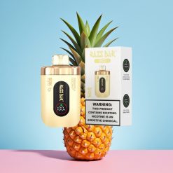 Razz Bar 50K Puffs Disposable Vape Ananás Kokos 50K Puffs 1.0 Ohm Mesh 650mAh Type-C