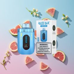 Razz Bar 50K Puffs Disposable Vape Gummy Bear Medvedík 1.0 Ohm Mesh Coil 650mAh Type-C