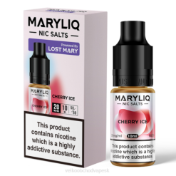 Vape Jednorázové Bez Nikotinu RHNN443 | LOST MARY MARYLIQ čerešňový ľad nikelnaté soli - 10 ml - 20 mg