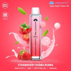 Vape Jednorazove RHNN194 | Hayati Pro Max jahodová hubba bubba 4000