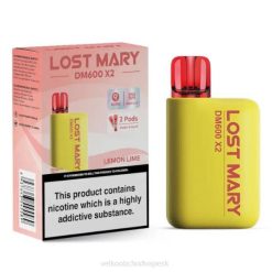 Vape Jednorazove RHNN474 | LOST MARY DM600 X2 citrón limetka