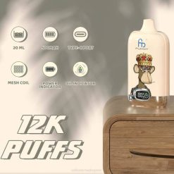 Vape Jednorazove RHNN4 | Fumot Tornado Digital Box jednorazové 12 000