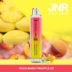 Vape Jednorazove RHNN744 | JNR CRYSTAL PRO MAX broskyňa mango ananás ľad