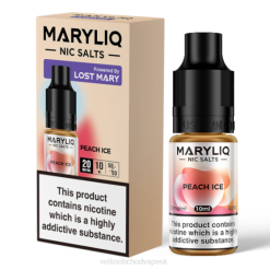 Vape Lacno RHNN450 | LOST MARY MARYLIQ broskyňový ľad nikelnaté soli - 10 ml - 20 mg