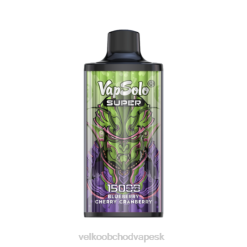 Vape Velkoobchod 66VR6110 Vapsolo SUPER jednorazová vapa čučoriedka čerešňa brusnica