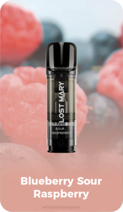 Vape Velkoobchod RHNN422 | LOST MARY Tappo modrá kyslá malina vopred naplnené náhradné tobolky