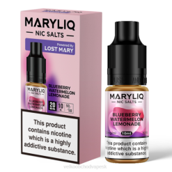 Vape Velkoobchod RHNN442 | LOST MARY MARYLIQ čučoriedková melónová limonáda nikelnaté soli - 10 ml - 20 mg