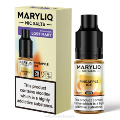 Vape Velkoobchod RHNN452 | LOST MARY MARYLIQ ananásový ľad nikelnaté soli - 10 ml - 20 mg