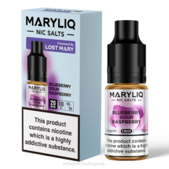 Veľkoobchod Vape SK RHNN441 | LOST MARY MARYLIQ čučoriedka kyslá malina nikelnaté soli - 10 ml - 20 mg